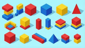 Isometric UI Shapes