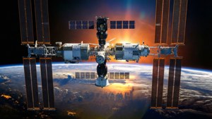 ISS at Dawn