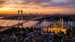 Istanbul Golden Sunset