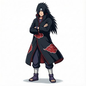 Itachi Flat Vector