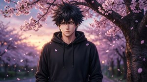 Itadori Under Sakura Sky