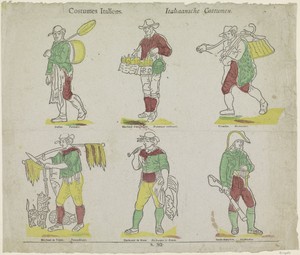Italiaansche Costumen / Costumes Italiens