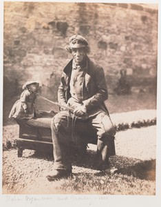 [Italian organ man and monkey]