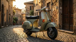Italian Village Vespa