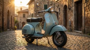 Italian Village Vespa
