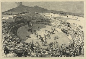 Italy. The Festival of Pompeii, The circus of gladiators