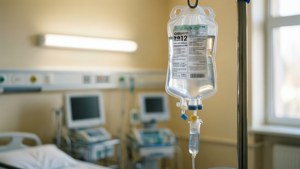 IV Bag Medical Setting