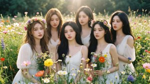 IVE Flower Field Dream