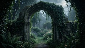Ivy-Covered Archway