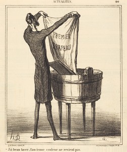J'ai beau laver, l'ancienne couleur...