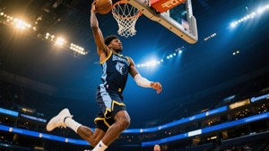Ja Morant Poster Dunk