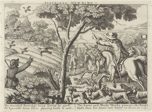 Jacht op patrijsvogels