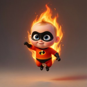 Jack-Jack Fire Baby
