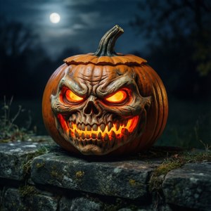 Jack-O-Lantern Throne