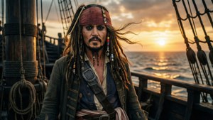 Jack Sparrow Sunset
