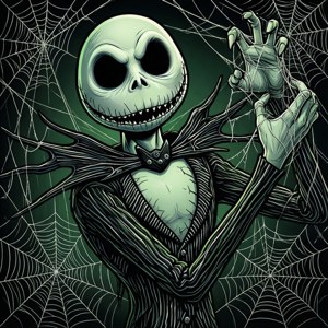 Jack Trapped in Web