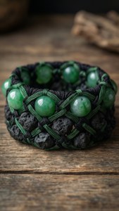 Jade Bracelet Macrame