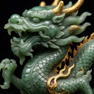 Jade Dragon Carving