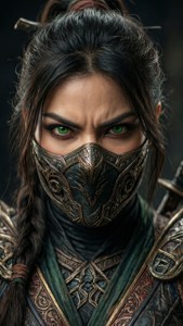 Jade Intense Portrait