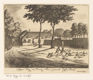 Jagershuis op het landgoed van Paleis Soestdijk