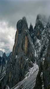 Jagged Cliff Face
