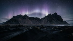 Jagged Mountain Night