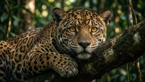 Jaguar Resting