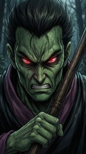 Jaken's Angry Close-up