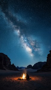 Jakku Night Camp