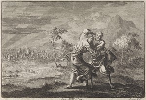 Jakob in gevecht met de engel