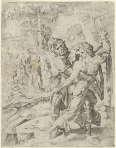Jakob worstelt met de engel