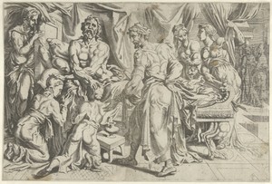 Jakob zegent de zonen van Jozef