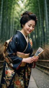 Jakotsu Elegant Kimono