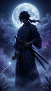 Jakotsu Moonlit Silhouette