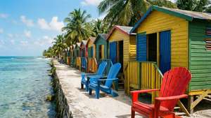 Jamaican Beach Huts and Chairs