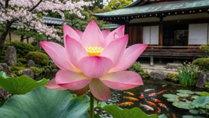 Japanese Garden Lotus
