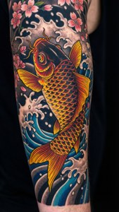 Japanese Koi Sleeve