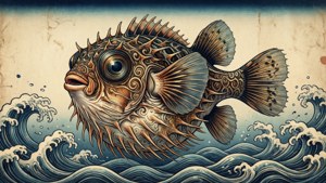 Japanese Puffer Art
