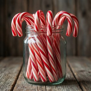 Jar of Candy Canes