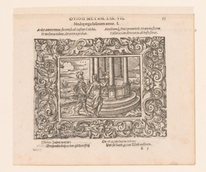 Jason en Medea bij het altaar van Diana