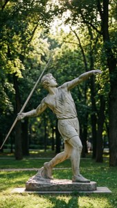 Javelin Statue
