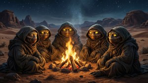 Jawas by Campfire