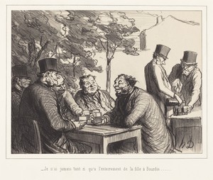 Je n'ai jamais tant ri qu'a l'enterrement de la fille a Bourdin...