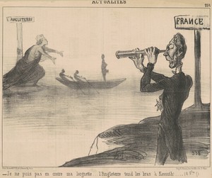 Je ne puis en croire ma lorgnette ...