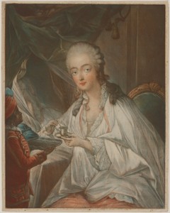 Jeanne Bécu, Comtesse Du Barry, Being Offered a Cup of Coffee by Zamor