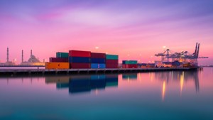 Jeddah Port Containers