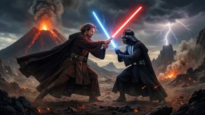 Jedi Duel Volcanic