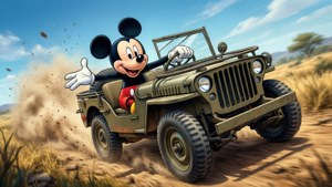 Jeep Ride Mickey