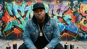 Jeezy Graffiti Backdrop