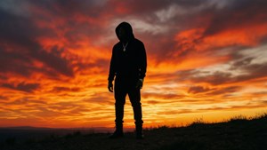 Jeezy Sunset Silhouette